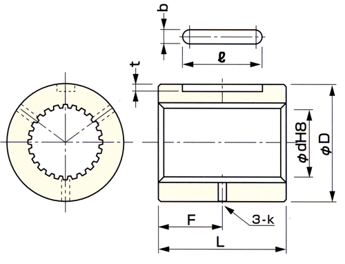 MT型 材質BC6